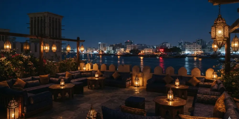 Creek from the suhoor terrace